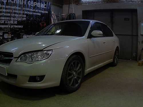 Subaru Legacy 2 литра — отключение экологии и чип-тюнинг