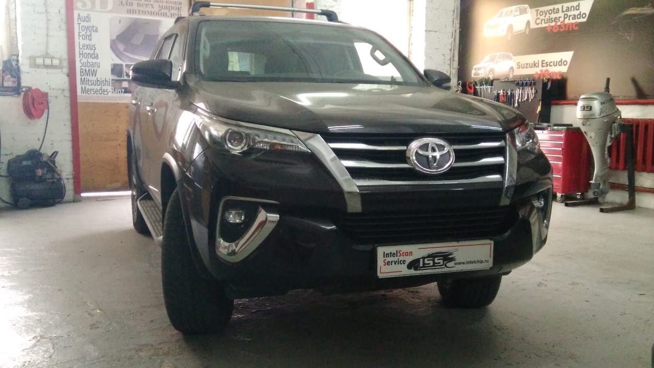 Toyota Fortuner — stage2 и отключение клапана EGR